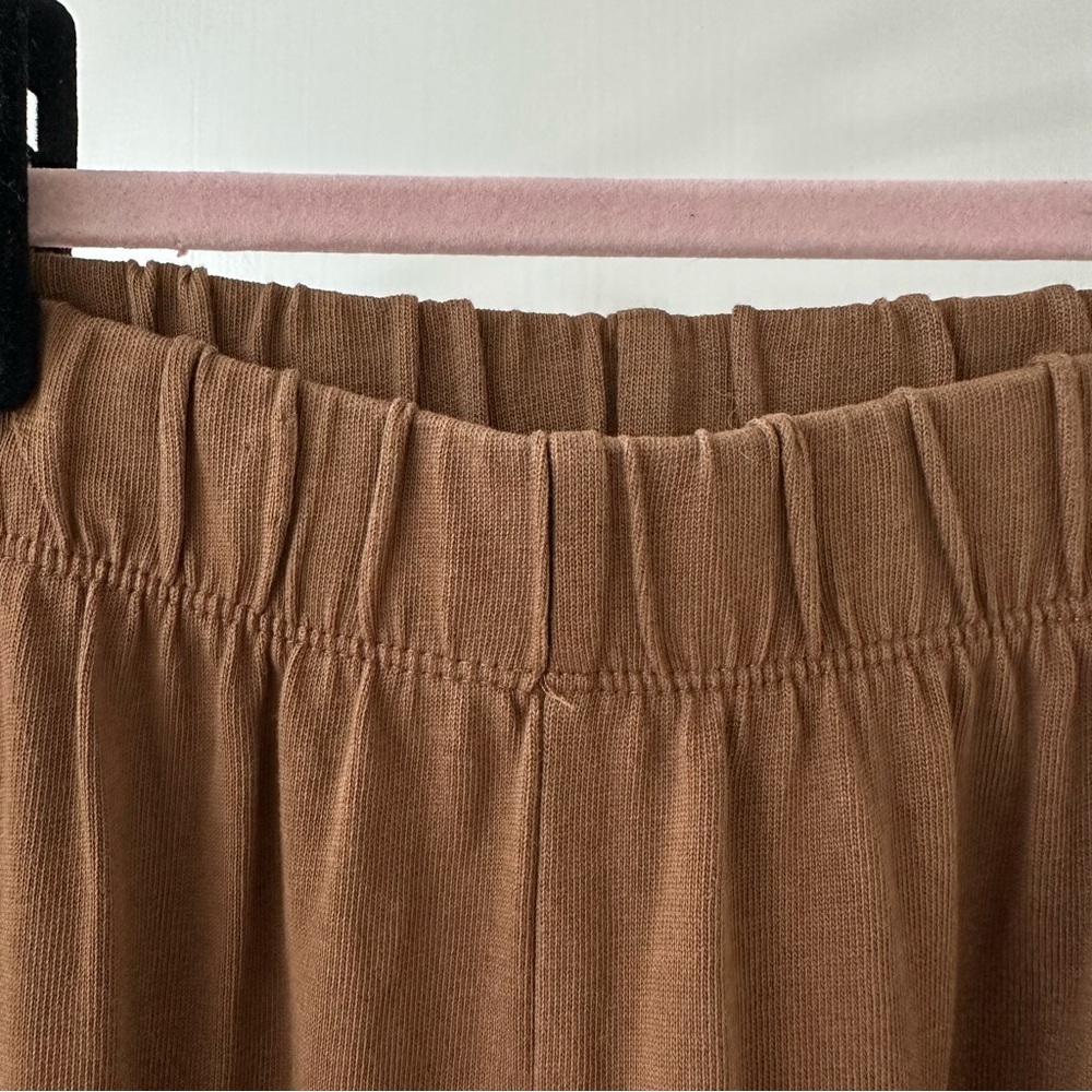 Zara Girl’s Tan Wide-Leg Elastic Waistband Pants, Size 13-14 - Picture 4 of 7